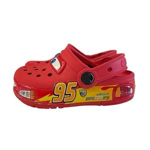 Light-up Toddler Crocs x Lightning McQueen